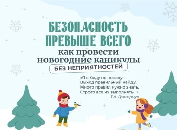 Безопасность в новогодние каникулы