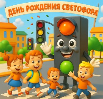 День рождения Светофора в детском саду!